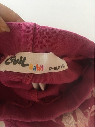 12-18 Ay Beden pembe Renk Bebek