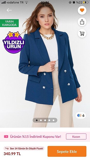 Trendyolmilla blazer ceket