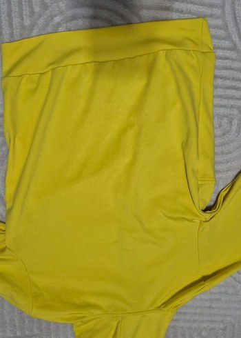 Sarı Valentino Kapüşonlu Fermuarlı Sweatshirt - Görsel 3