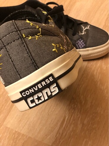 39 Beden gri Renk Converse ayakkabı