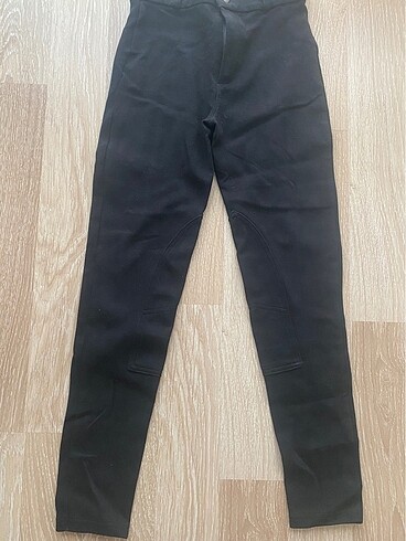 Decathlon 12 Yaş Siyah Binicililk Pantalon