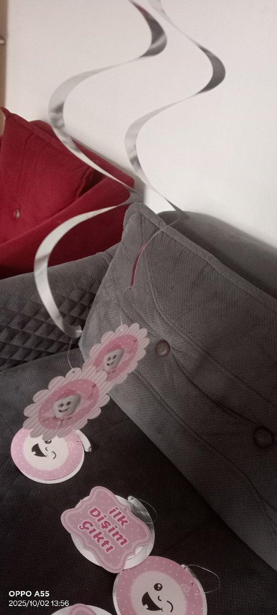 Pembe Renkli ilk dişim çıktı konsepti - Görsel 5