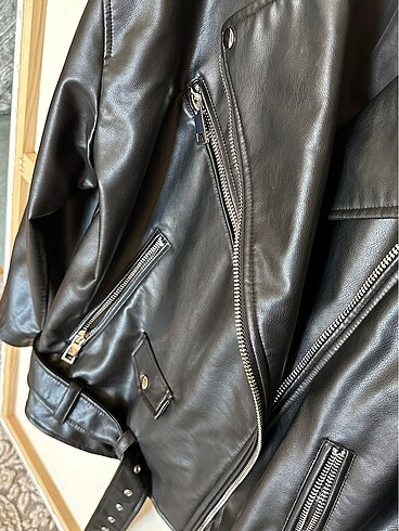 l Beden Zara biker ceket