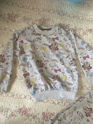 24-36 Ay Beden çeşitli Renk Mickey pijama
