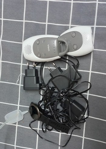 VTech Baby BM1100 Dijital Bebek Telsizi Beyaz-Gri - Görsel 2