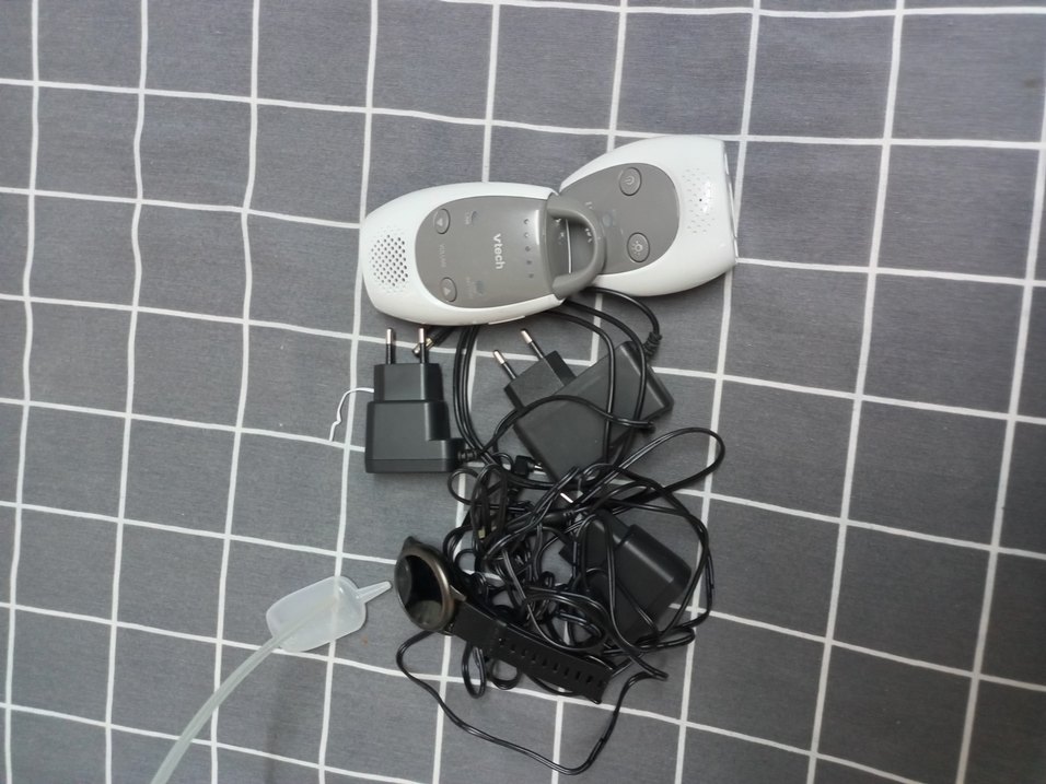 VTech Baby BM1100 Dijital Bebek Telsizi Beyaz-Gri - Görsel 2