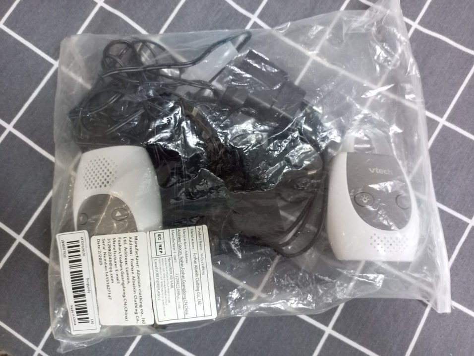 VTech Baby BM1100 Dijital Bebek Telsizi Beyaz-Gri - Görsel 3