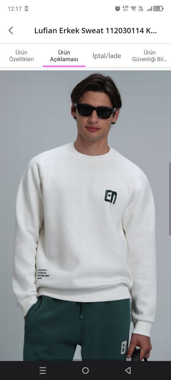 Erkek Eşofman Takımı - Görsel 2