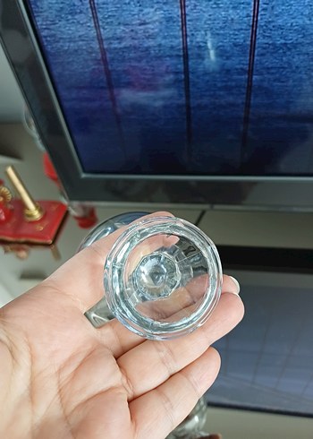 Şık Ayaklı Cam Kase - Görsel 3