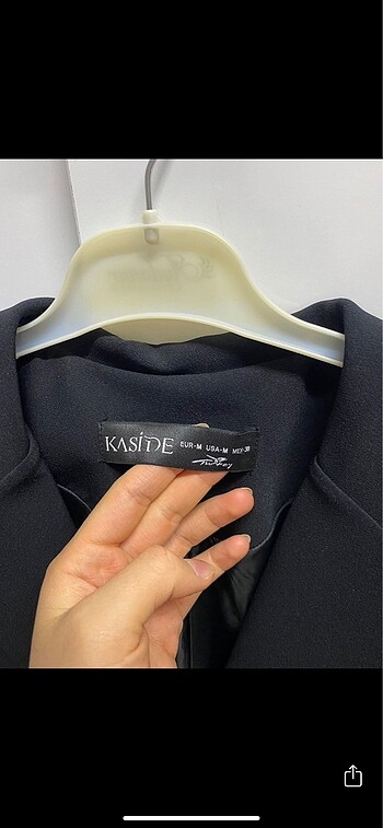 m Beden siyah Renk Blazer ceket