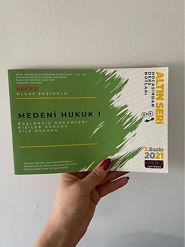 Medeni Hukuk-1