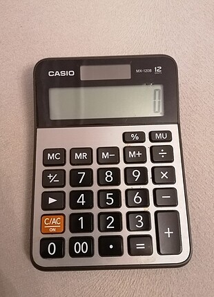 Casio Mx 120 B hesap makinası 