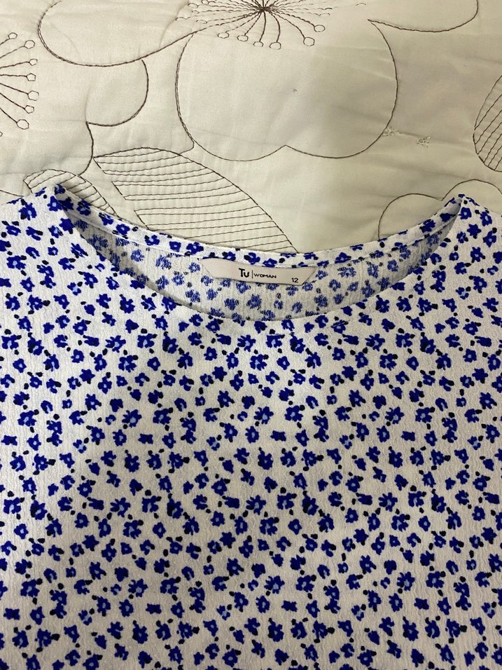 Kadın Çiçekli Bluz - Görsel 2