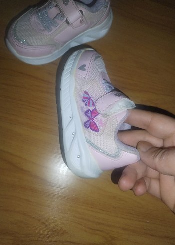 Kız Çocuk Işıklı Spor Ayakkabı - Görsel 3