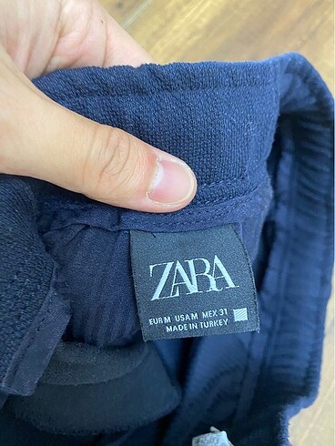 m Beden lacivert Renk Zara jogger pantolon