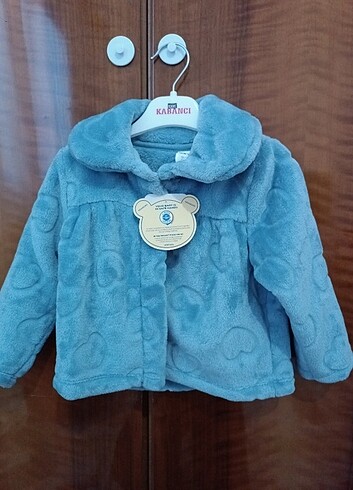 LCW kız bebek peluş mont