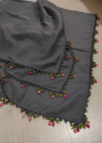 iğne oyası tülbent - Görsel 3