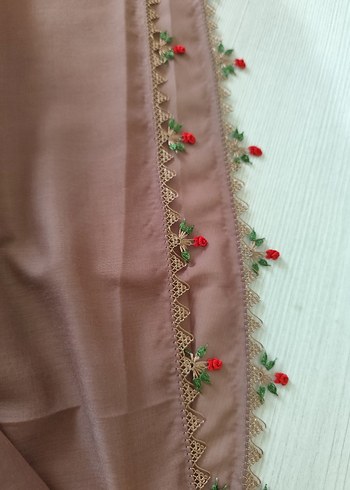 iğne oyası tülbent - Görsel 4