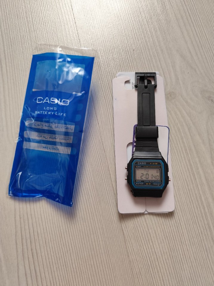 Casio F91 saat - Görsel 3