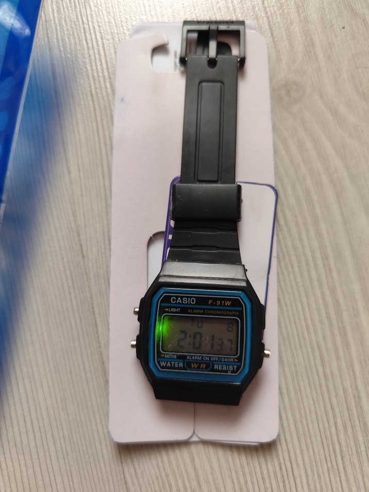 Casio F91 saat - Görsel 4