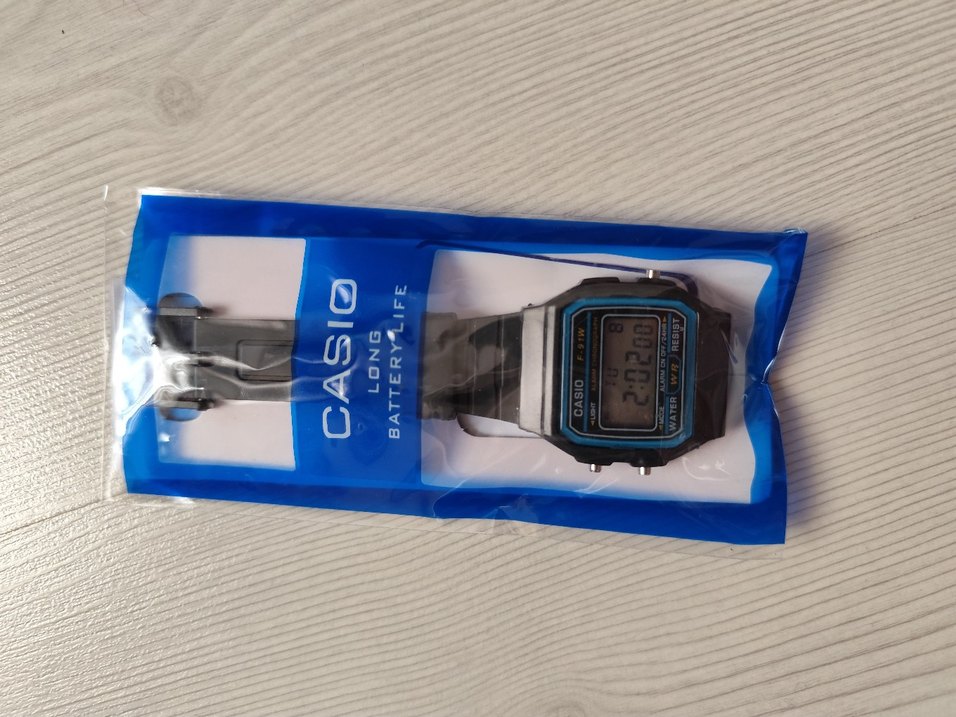 Casio F91 saat - Görsel 2