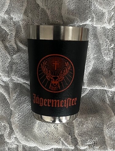 Jagermeister metal shot bardağı
