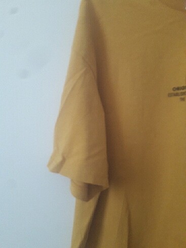l Beden sarı Renk Lee tshirt