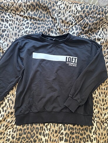 Loft kadın siyah sweat