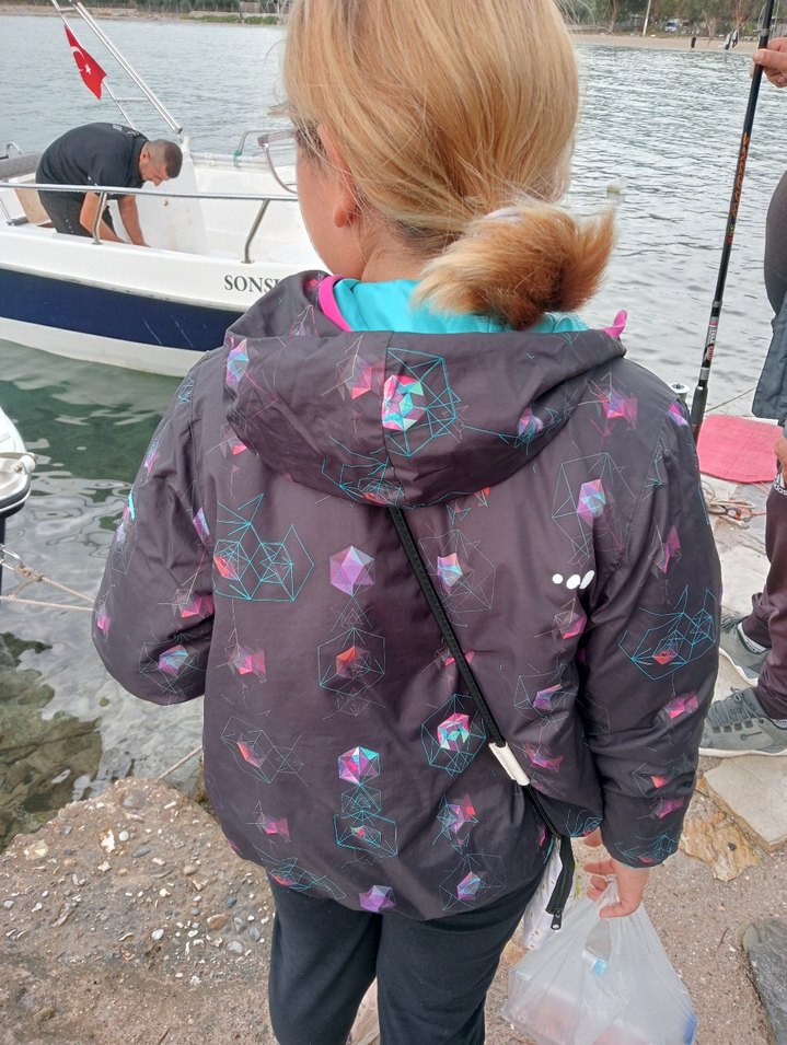 kız çocuk mont - Görsel 4