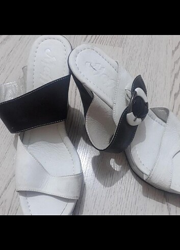 Kadın dolgu topuk terlik - Görsel 2