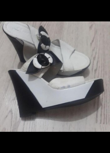 Kadın dolgu topuk terlik - Görsel 3