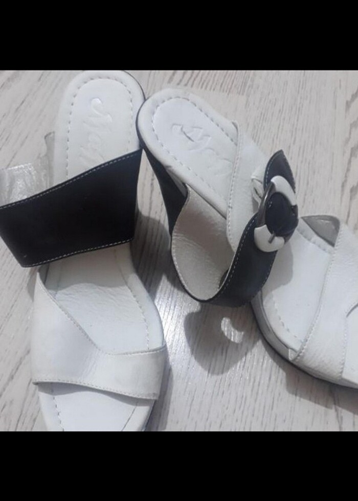 Kadın dolgu topuk terlik - Görsel 2