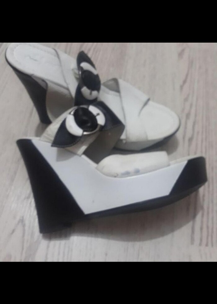 Kadın dolgu topuk terlik - Görsel 3