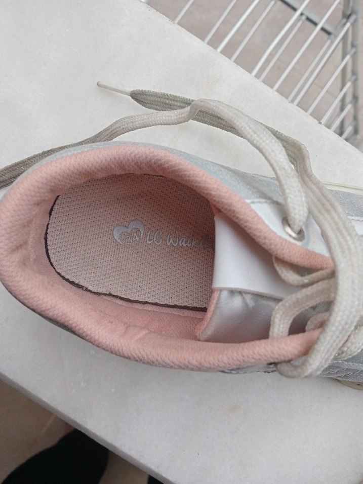 Beyaz Gri Sokak Stili Kadın Spor Ayakkabı - Görsel 4