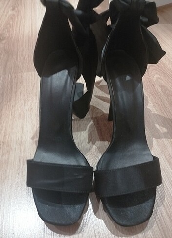 İtalyan marka siyah abiye ayakkabı 