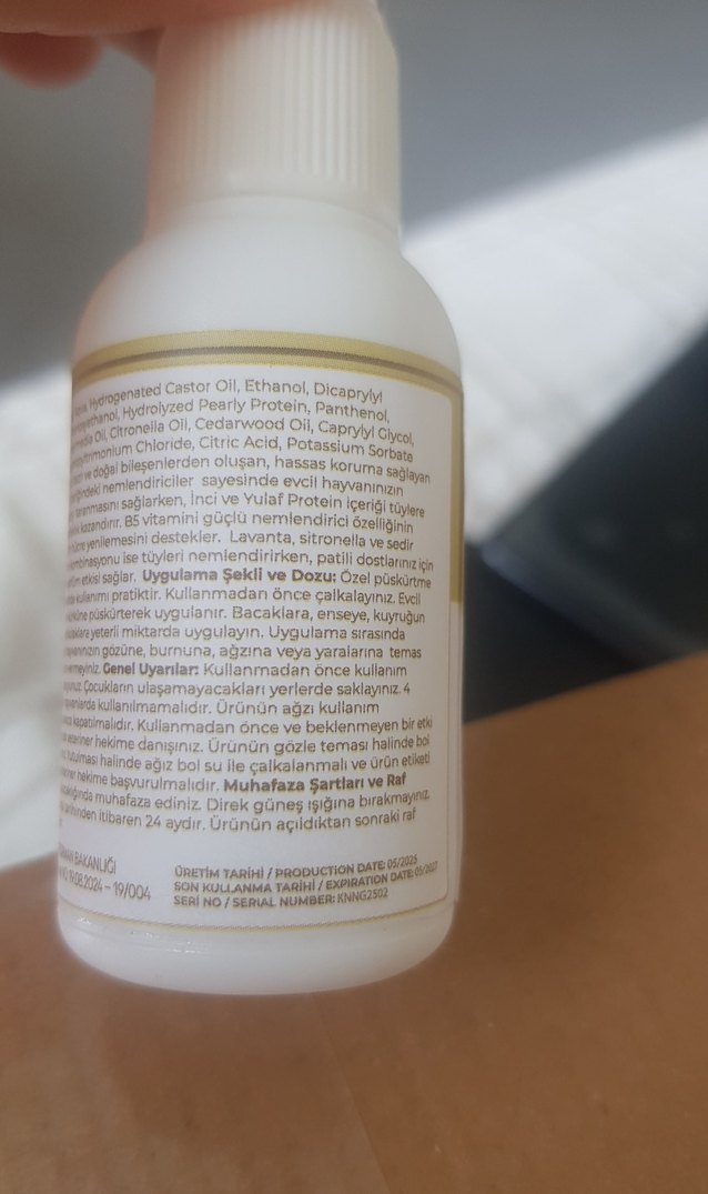 NatureGuard Evcil Hayvan Bakım Spreyi 30 ml - Görsel 3