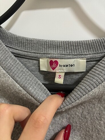 Koton koton gri sweatshirt