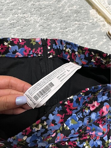 l Beden çeşitli Renk Stradivarius drape detaylı etek