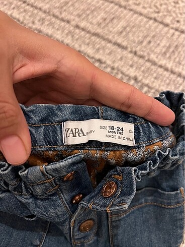 Zara çocuk kot pantolon