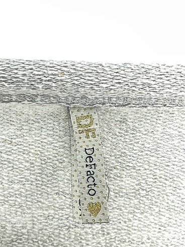 s Beden gri Renk Defacto Sweatshirt %70 İndirimli.