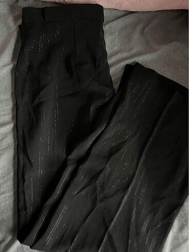 Simli plazzo pantolon - Görsel 3