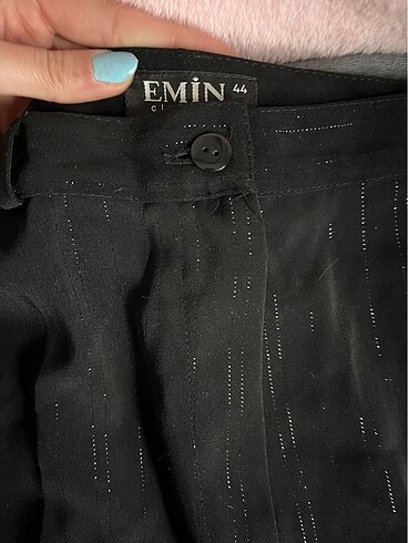 Simli plazzo pantolon - Görsel 2