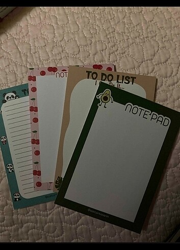 Beden bloknot notpad