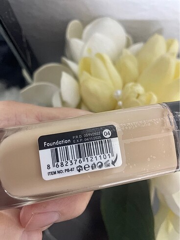 Beden Renk Pretty beauty Fondoten makyaj