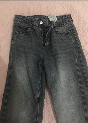 36 Beden gri Renk Haihola cross pant
