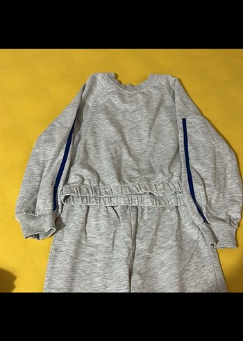 Gri Kızlar Streetwear Eşofman Takımı - Görsel 2