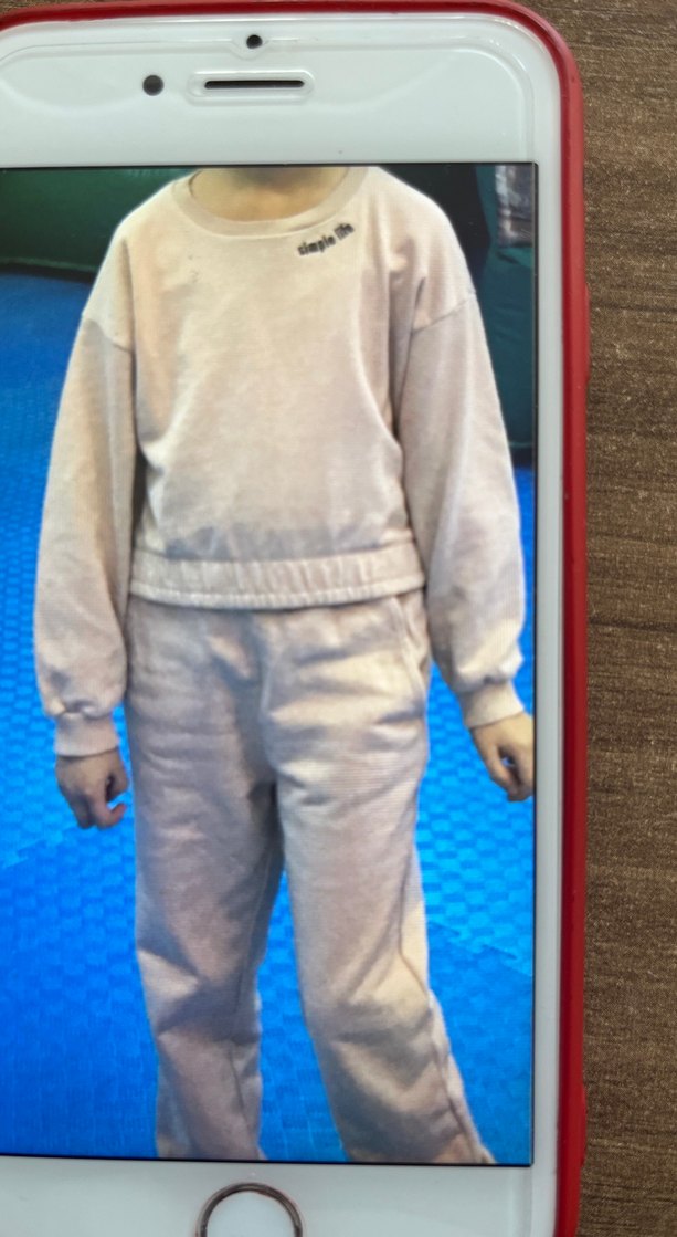 Gri Kızlar Streetwear Eşofman Takımı - Görsel 4