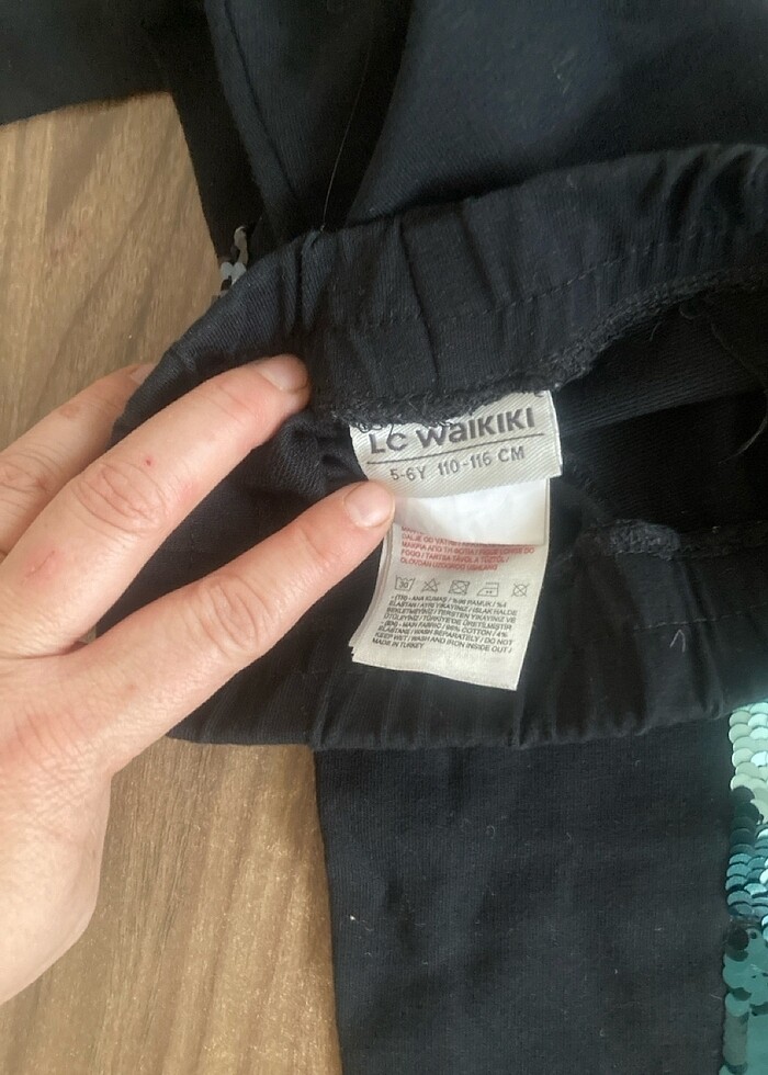 Siyah tayt - Görsel 3