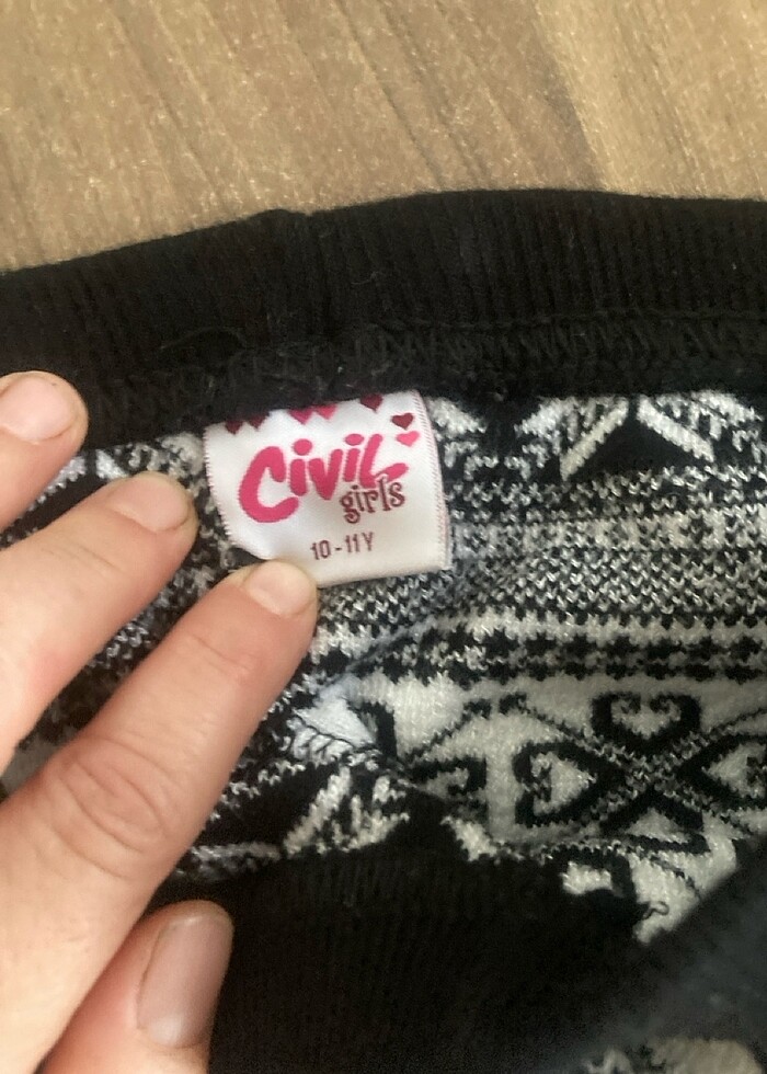 Kalın kışlık tayt - Görsel 4