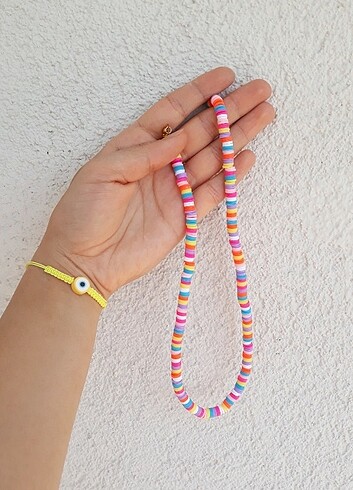 Fimo Boncuklu Kolye ve Bileklik 0 Ürün